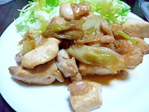 鶏肉の生姜焼き